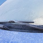 windscreen replacement services - Frozen front windshield