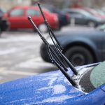 windscreen replacement services - Car frozen windscreen