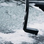 windscreen replacement services - Windshield Wipers Up in the Ice